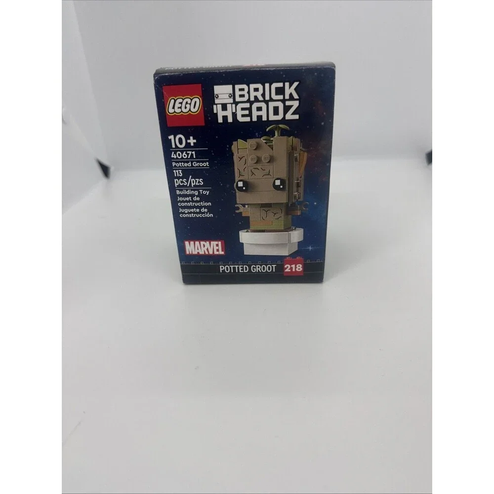 LEGO Marvel BrickHeadz 40671 Potted Groot #218 Sealed New!
